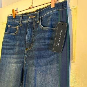 Veronica BeardCarly Kick Flare Tuxedo Stripe